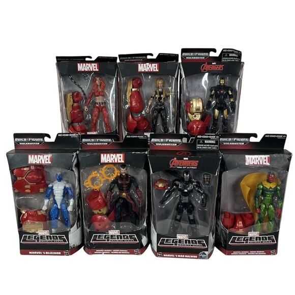 Marvel Legends Hulkbuster BAF 6" Action Figures Set Vision War Machine Vision - Picture 1 of 9